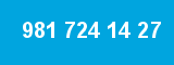981 724 14 27 981 724 14 27